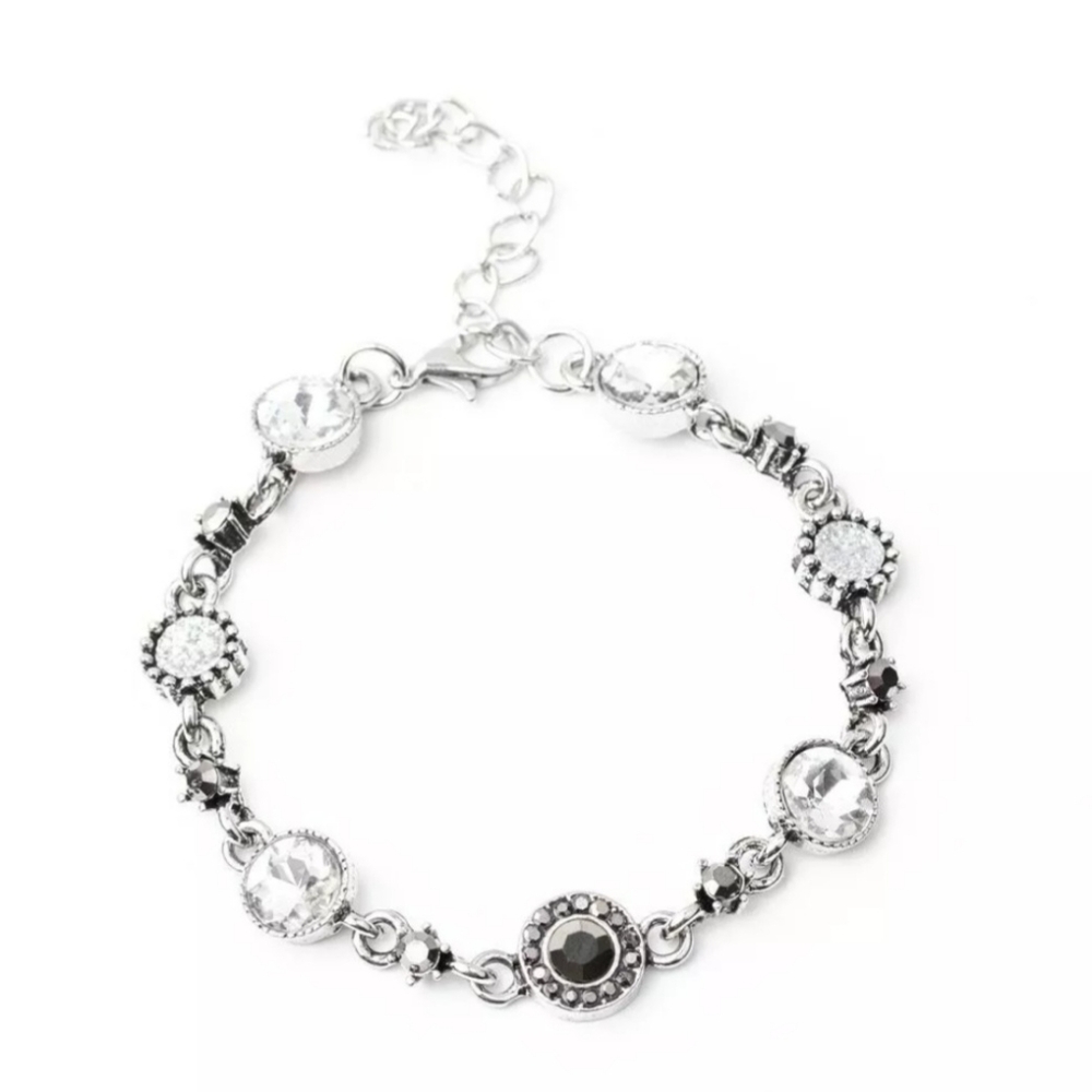Paparazzi Bracelet ~ Stargazing Sparkle - White
